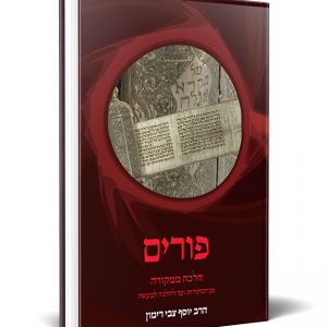 פורים - הלכה ממקורה